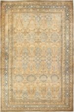 Large Oversized Antique Oriental Persian Khorassan Rug 47699 Nazmiyal