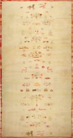 Large Oversized Vintage Romanian Bessarabian Kilim Rug 48871 Nazmiyal