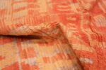 Pile Burnt Orange Shaggy Vintage Moroccan Berber rug 48950 by Nazmiyal