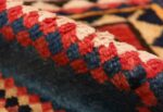 Pile Vintage tribal shabby chic Persian Gabbeh rug 48966 by Nazmiyal