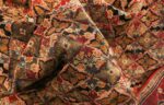 Picture of the Texture of the Rare Small Size Antique Indian Agra Rug 48854