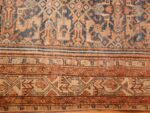 small tribal antique persian malayer rug 50646 border Nazmiyal