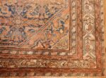 small tribal antique persian malayer rug 50646 corner Nazmiyal