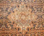 small tribal antique persian malayer rug 50646 medallion Nazmiyal
