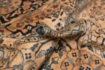 Pile Large Garden Design Antique Persian Kerman rug 50683 by Nazmiyal