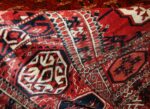 tribal antique room size caucasian turkoman bokara rug 50526 pile Nazmiyal