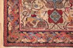 vintage european celtic hunting rug by artist george bain 48852 corner Nazmiyal