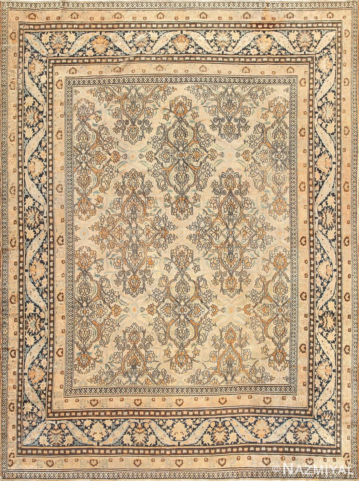 Fine All Over Design Antique Persian Khorassan Rug 50697 Nazmiyal