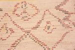 Weave detail Vintage Beni Ourain Moroccan Berber rug 48954 by Nazmiyal
