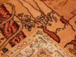 Weave Fine Biblical Adam and eve scene Turkish pictorial Antique silk rug 48890 by Nazmiyal