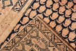 Weave Tribal Paisley design Antique Persian Malayer runner rug 50671 by Nazmiyal