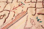 Weave Vintage Beni Ourain Moroccan Berber rug 48954 by Nazmiyal