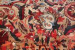 fine large silk and wool persian kerman lavar antique rug 48957 light brown Nazmiyal