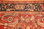 large scale all over design persian sultanabad antique rug 50708 border Nazmiyal