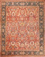 Large Scale All Over Design Persian Sultanabad Antique Rug 50708 Nazmiyal