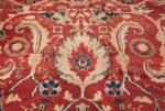 large scale all over design persian sultanabad antique rug 50708 leaf Nazmiyal