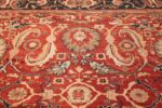 large scale all over design persian sultanabad antique rug 50708 top Nazmiyal
