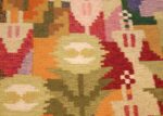 small vintage swedish scandinavian kilim rug by ingegerd silow 48989 flower Nazmiyal