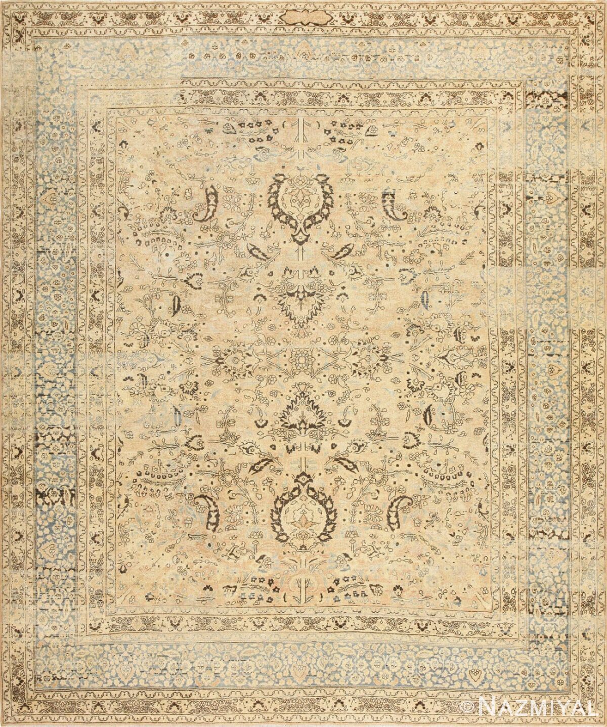 Fine Decorative Antique Persian Khorassan Rug 48777 Nazmiyal
