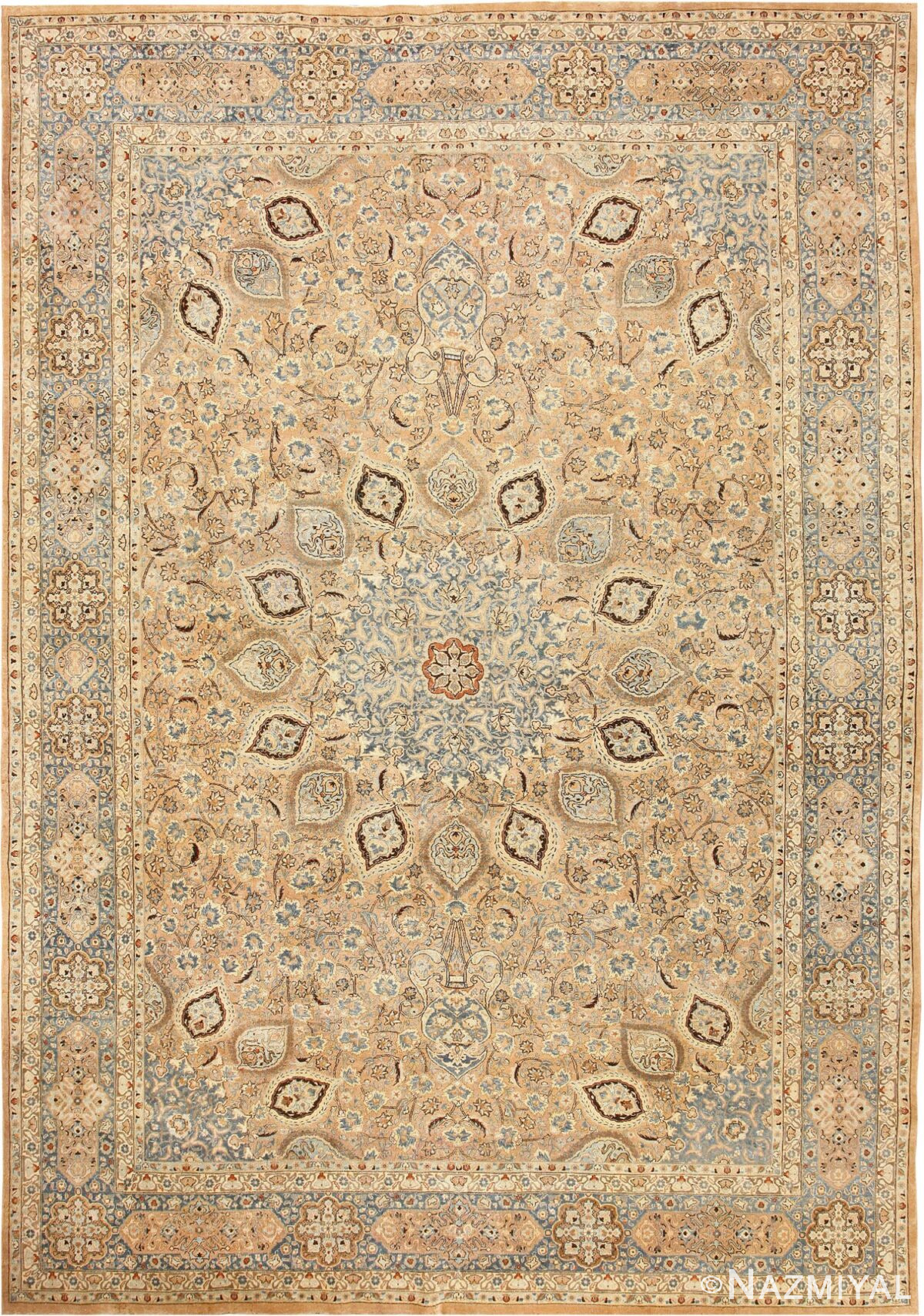 Large Decorative Persian Khorassan Antique Rug 48774 Nazmiyal