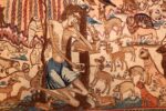 beautiful antique persian kerman rug by master aboul ghasem kermani 49006 majnoon Nazmiyal
