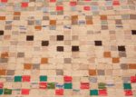 Center Whimsical Tribal Persian Gabbeh rug 48814 by Nazmiyal