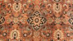 Close up antique Persian Tabriz rug 50657 by Nazmiyal