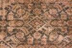 Close-up Shabby chic light Blue Persian Malayer rug 50420 by Nazmiyal