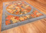 Full Vintage French Art Deco rug 49008 by Frédéric Marius de Buzon by Nazmiyal collection.