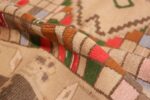 Pile Whimsical Tribal Persian Gabbeh rug 48814 by Nazmiyal