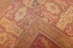 red background antique indian agra rug 50694 weave Nazmiyal
