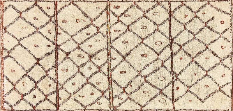 Ivory Vintage Moroccan Rug Ivory Vintage Moroccan Rug Nazmiyal