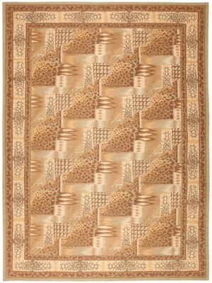 Vintage Deco Turkish Rug 50715 Detail/Large View
