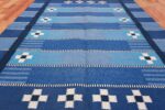 Vintage Swedish Kilim Rug 49019 field Nazmiyal