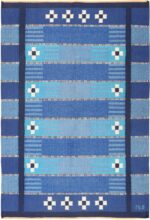 Vintage Swedish Kilim Rug 49019