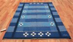 Vintage Swedish Kilim Rug 49019 Whole Design Nazmiyal