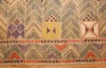 vintage swedish kilim rug by marta maas 49029 border Nazmiyal