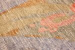 Weave detail Vintage French Art Deco rug 49008 by Frédéric Marius de Buzon by Nazmiyal collection.