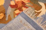 Weave Vintage French Art Deco rug 49008 by Frédéric Marius de Buzon by Nazmiyal collection.