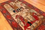 antique persian mohtasham kashan rug 49062 side Nazmiyal