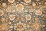 light blue and gray persian malayer rug 48983 field light blue and gray persian malayer rug 48983 field Nazmiyal