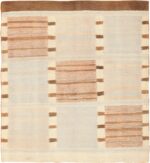 New Swedish Kilim Rug 49059 by Nazmiyal