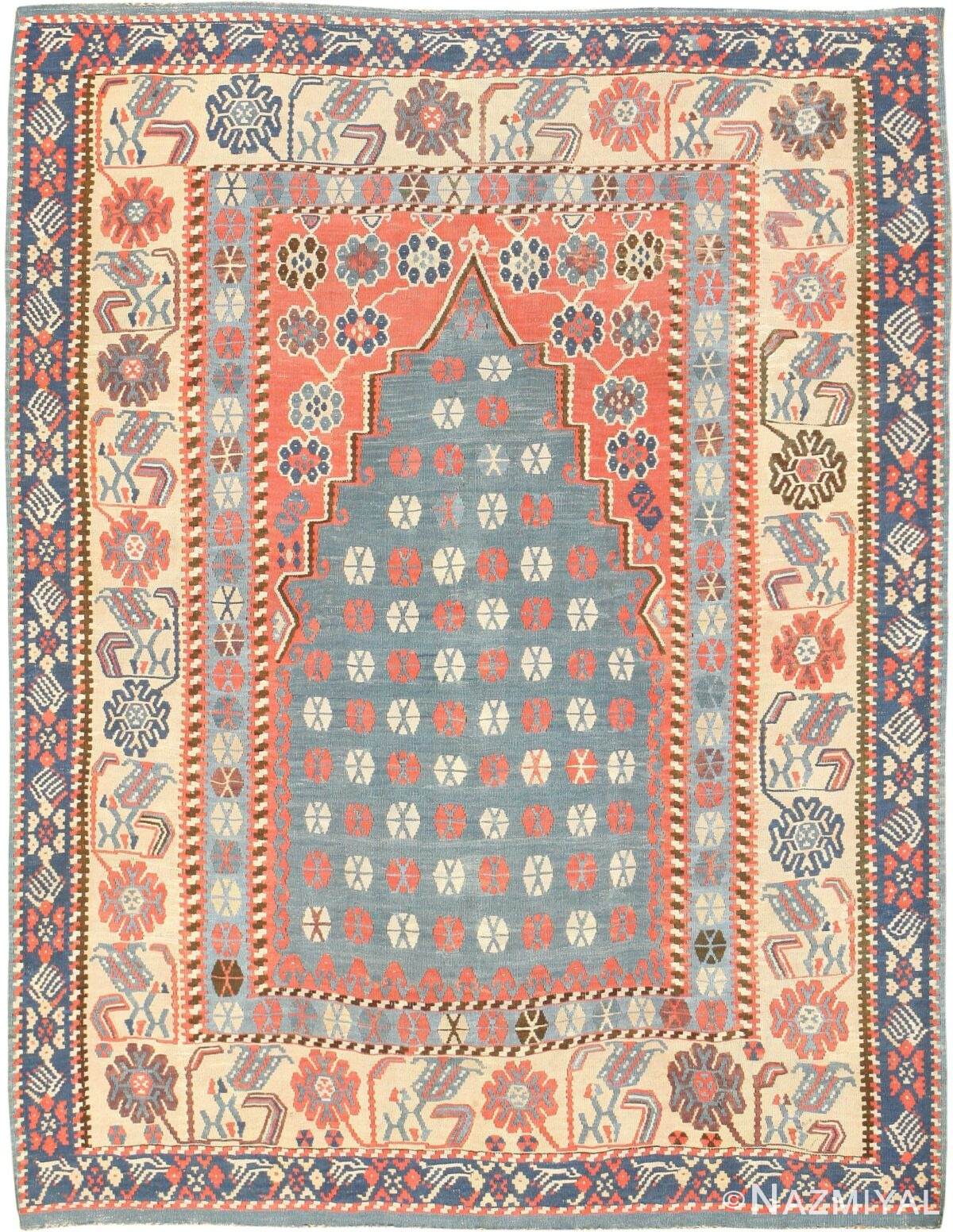 Antique Turkish Kilim Rug 49067