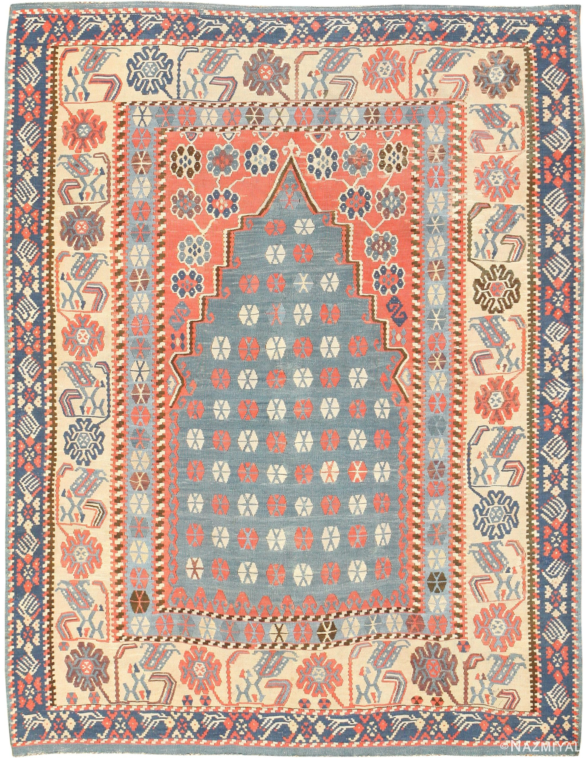 Antique Turkish Kilim Rug 49067