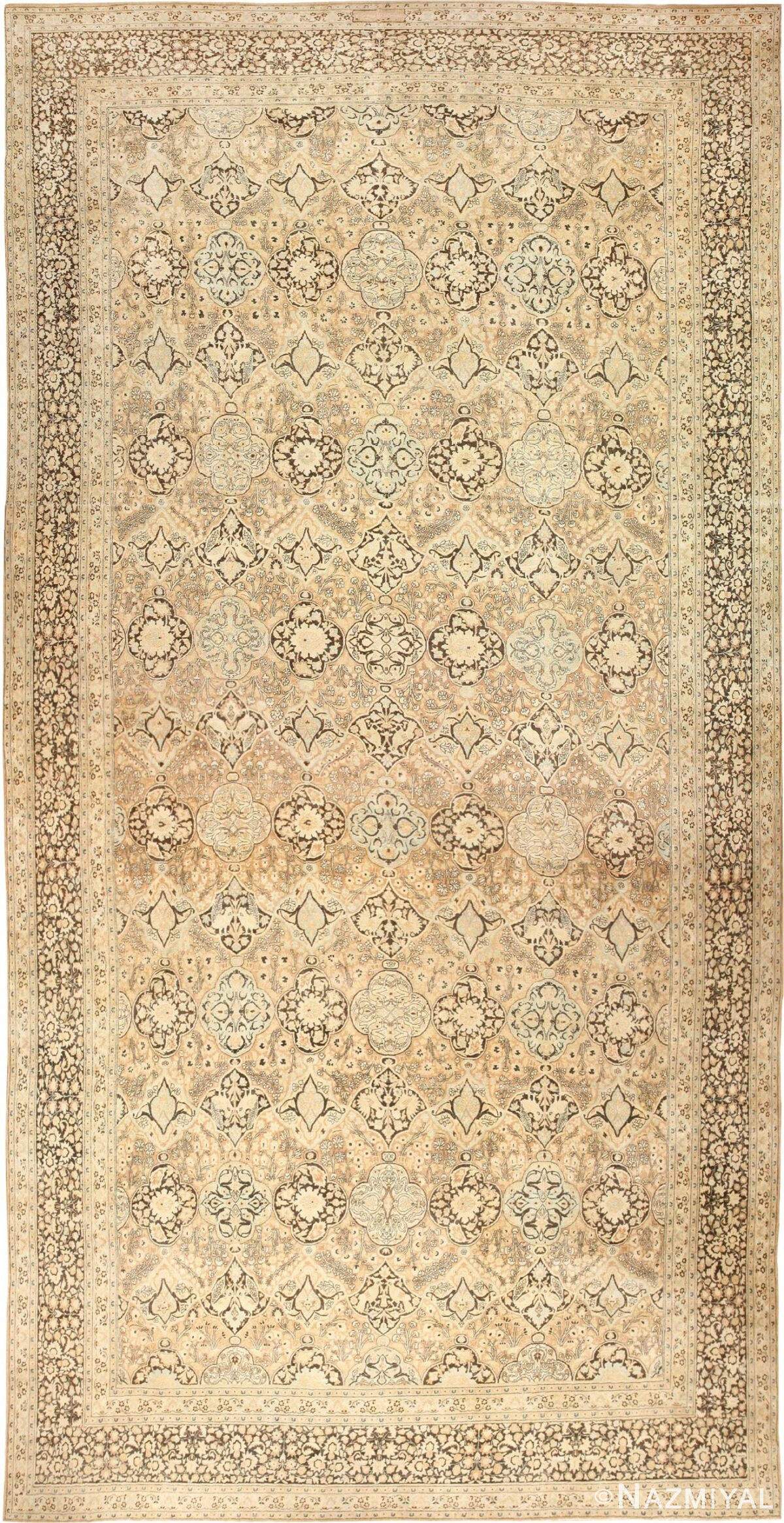Large Oversized Antique Persian Khorassan Rug 48922 Nazmiyal