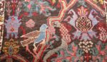 antique persian bidjar sampler rug 49097 bird Nazmiyal