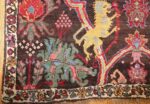 antique persian bidjar sampler rug 49097 corner Nazmiyal
