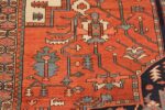 antique persian heriz serapi rug 48632 design Nazmiyal
