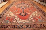 antique persian heriz serapi rug 48632 full Nazmiyal