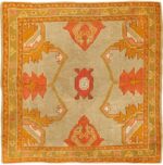 Antique Turkish Oushak Rug 49061